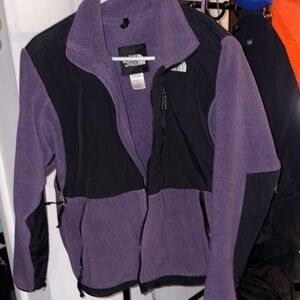 The North Face Women's Purple and Black Jacket
